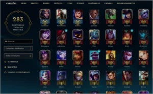Conta Plat5/107 champ/barata - League of Legends LOL