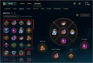 Conta de lol na md10 - League of Legends