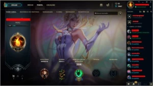 Conta de lol na md10 - League of Legends