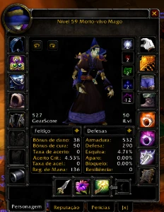 Conta Blizzard WoW Classic  + 6 Meses de mensalidade - PvP