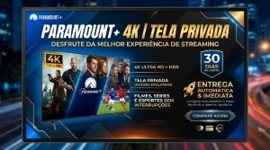 Paramount+ Tela privada por 30 dias + Automático - Assinaturas e Premium