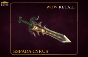 World of Warcraft - Skin de Arma Espada (Transmog) - Blizzard