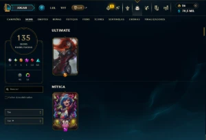 Conta 2017 Platina 135 skins 1Ultimate Miss Fortune - League of Legends LOL