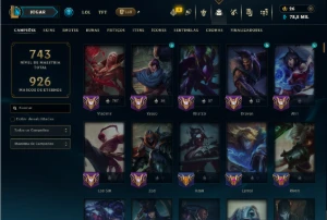 Conta 2017 Platina 135 skins 1Ultimate Miss Fortune - League of Legends LOL