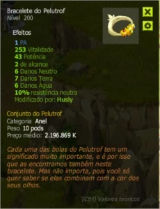 VENDO ANEL PELUTROF EXO PA - Dofus