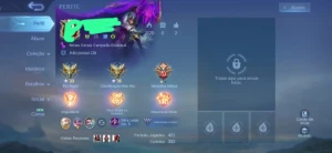 Conta main adc honra mitica - Mobile Legends