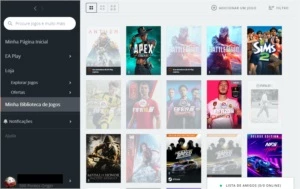 Conta origin com 8 jogos