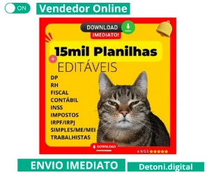 Super Pack +15.000 Planilhas Prontas Editáveis + BRINDE - Others