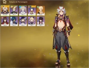 Conta com Itto + Gorou - AR 8 - Genshin Impact