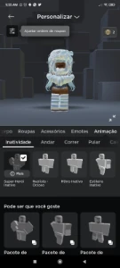 Roblox - conta com 2,600 roubux gastos