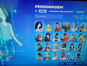 Conta de fortnite com 309 skins