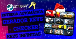 Gerador De Keys Infinitas Steam + Checker