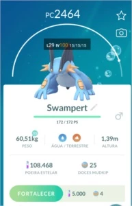 Pokemon Go: IV 100% (15/15/15) - Pokémon