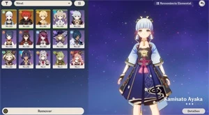 CONTA AR 35 - AYAKA E DILUC - Genshin Impact
