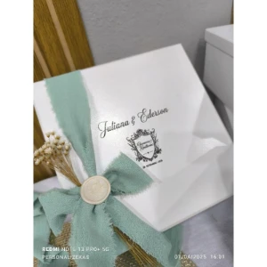 Caixas MDF Brancas 20x20 Personalizadas - Artesanato e Personalizados