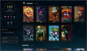 Conta D1 com borda de mestre - League of Legends LOL
