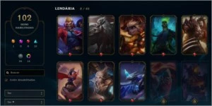 Conta D1 com borda de mestre - League of Legends LOL