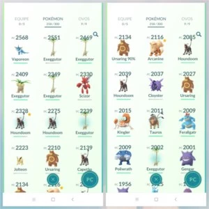 Conta Pokémon Go Lv34