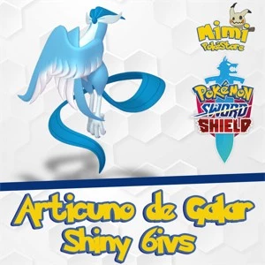 Galarian Articuno Shiny 6ivs + Brinde Pokémon Sword e Shield
