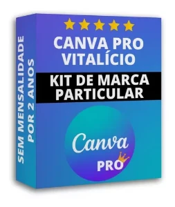 Acesso Canva Pro + Kit De Marca + Cursos + 3 Bônus Vitalício