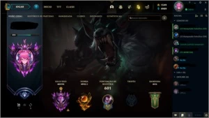 MESTRE FULL CHAMP COM SKINS RARAS - League of Legends LOL