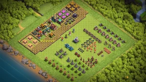 CV14 | 4 Construtores + Muros FULL e Troca Nick ✔ - Clash of Clans
