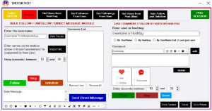 TikTok Bot Pro Entrega Automatica - Redes Sociais