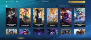 Vendo conta com algumas Skins prestígio - League of Legends: Wild Rift LOL WR