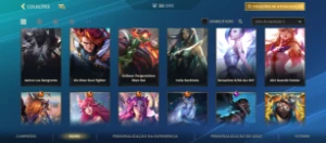 Vendo conta com algumas Skins prestígio - League of Legends: Wild Rift LOL WR