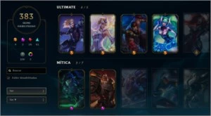 Conta LOL com 383 Skins / Gold S7 - League of Legends