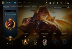Conta lol com várias skins - League of Legends