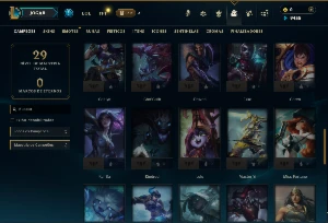 Platina 4 com 55 Champs e 2 Skins - League of Legends LOL