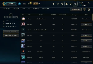 Platina 4 com 55 Champs e 2 Skins - League of Legends LOL
