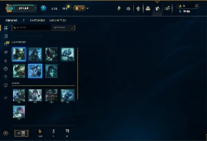 Platina 4 com 55 Champs e 2 Skins - League of Legends LOL