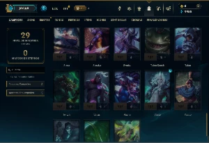 Platina 4 com 55 Champs e 2 Skins - League of Legends LOL