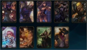 Conta de League of Legends TOP SKINS RARAS LOL