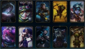 Conta de League of Legends TOP SKINS RARAS LOL