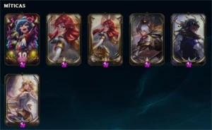 Conta de Lol - Ouro IV, 224 skins. - League of Legends