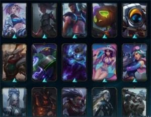 Conta de Lol - Ouro IV, 224 skins. - League of Legends