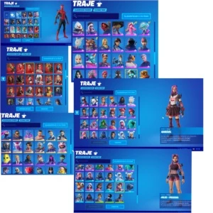 Conta fortnite com algumas skins