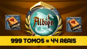 999 Tomos Da Visão + Prêmios - Albion Online