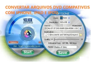 Converta Arquivo De Dvd Em Arquivos Compativeis Com Iphone - Others