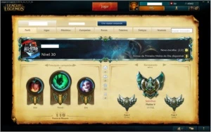 Conta Em League Of Legends Platina.Skins Valem 94080 Rps LOL