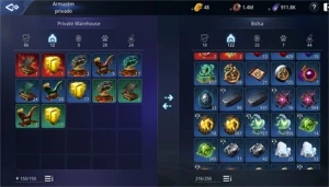 Conta mir4 lvl 71 83k poder com email proprio