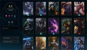 (LOL) CONTA DIAMANTE 4, 63 SKINS, 75 CAMPEÕES, NÍVEL 121 - League of Legends
