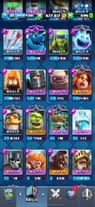 Clash Royale Com 3 Lendários
