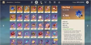 Genshin Impact - Conta com Diluc 1 constelação e +
