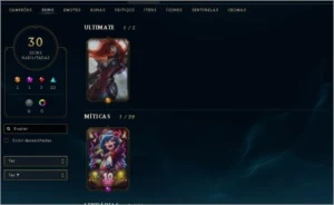 Conta League Of Legends Ouro 3 LOL