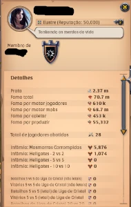 Conta Albion | Perfeita para HCE. - Albion Online