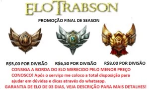 EloTrabson - League of Legends LOL